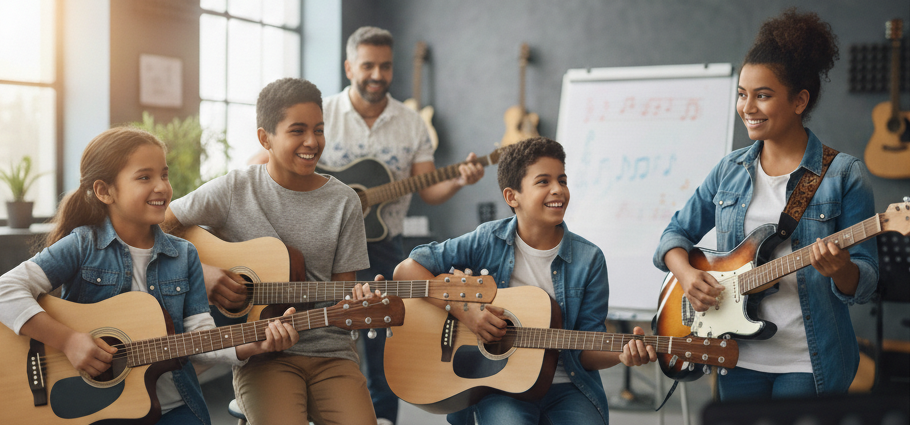 Learn Music with Joy &amp; Confidence at MBR Music Academy - The Perfect School of Music for Kids